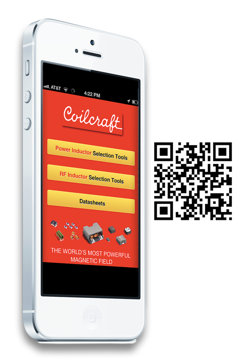 Coilcraft launches design tool app for smart phones